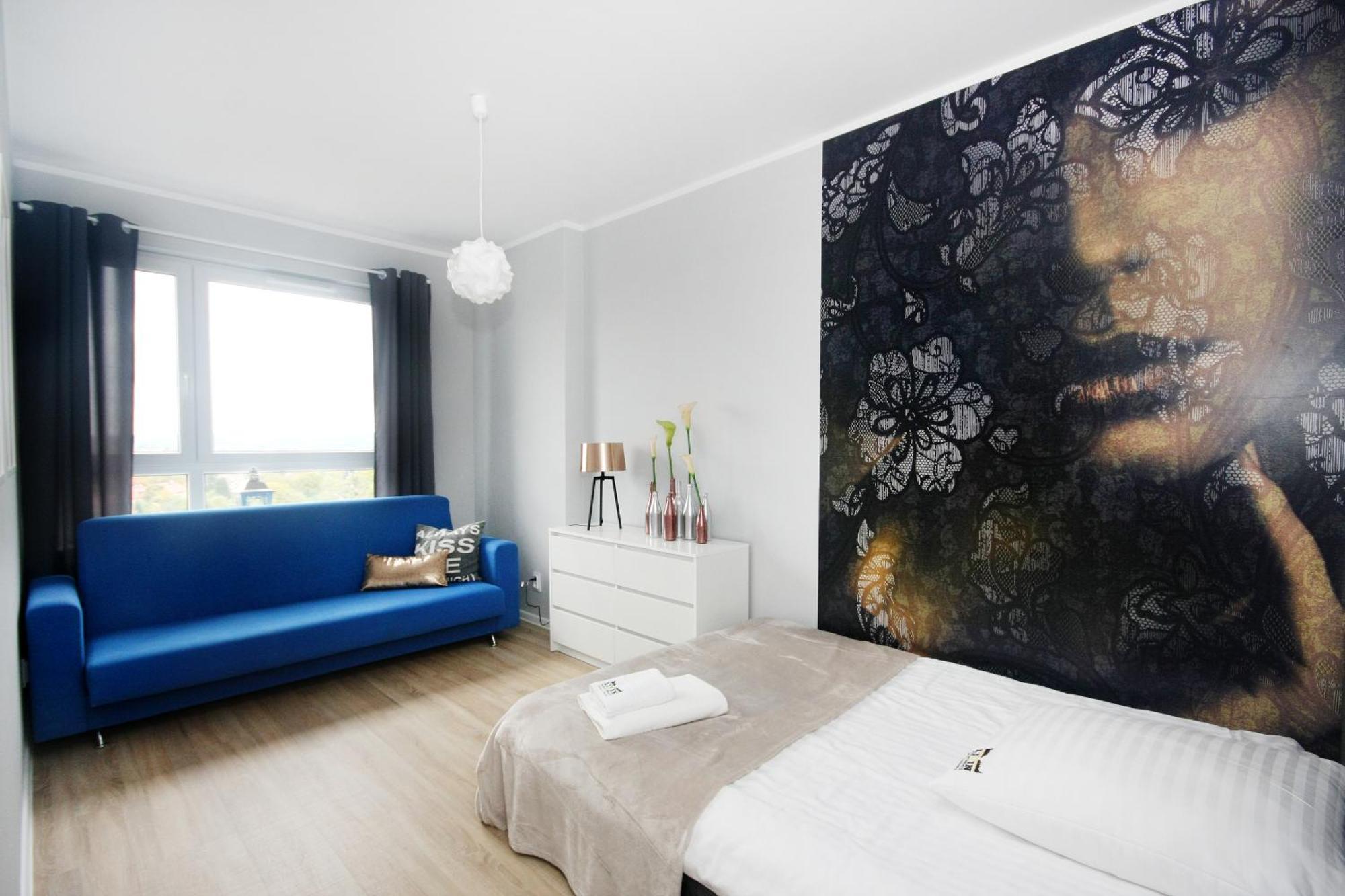 Livin Apartments Santocka Szczecin Habitación foto